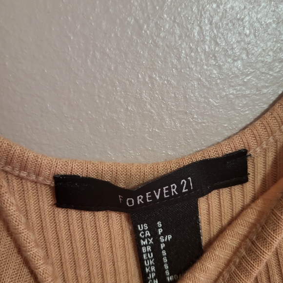 wild fable Yellow Ribbed Tank Top - Picture 5 of 9